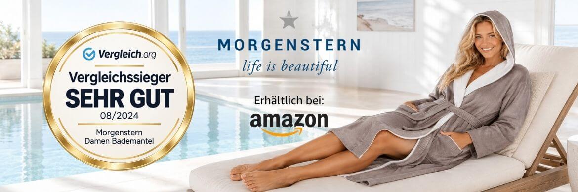 Morgenstern Damenbademantel Leonie – Vergleichssieger aus Baumwolle – bei Amazon entdecken
