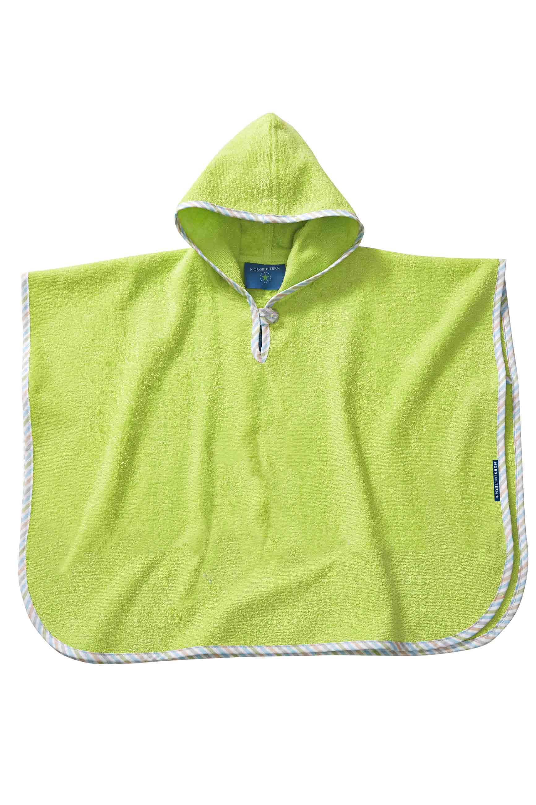 Morgenstern Badeponcho Baby & Kind, 1-3 Jahre, reine Baumwolle, Maxi, grün Morgenstern Badeponcho Baby & Kind, 1-3 Jahre, reine Baumwolle, Maxi, grün