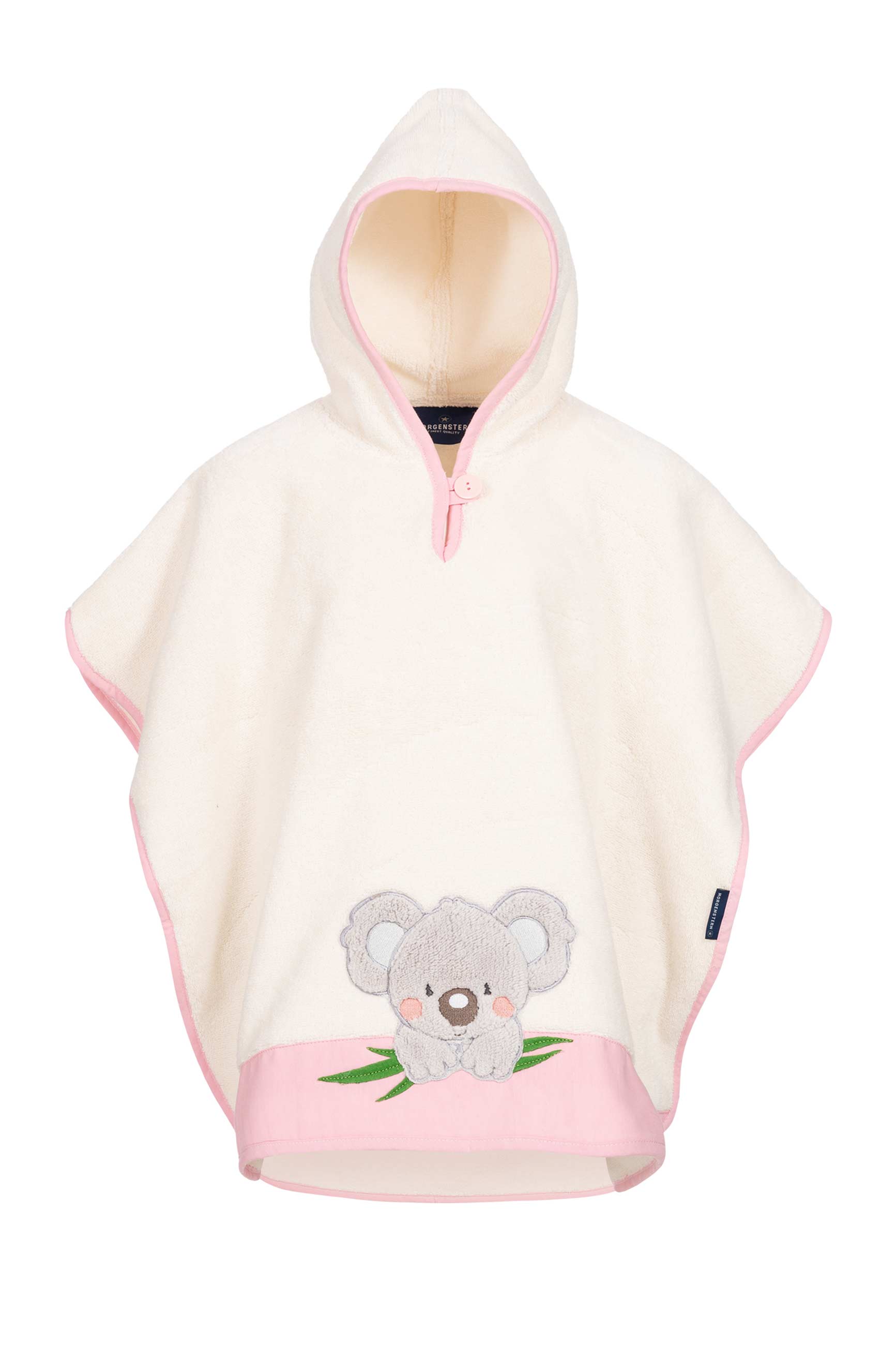 Morgenstern Badeponcho 1-3 Jahre, reine Baumwolle, Koala, rosa Morgenstern Badeponcho 1-3 Jahre, reine Baumwolle, Koala, rosa