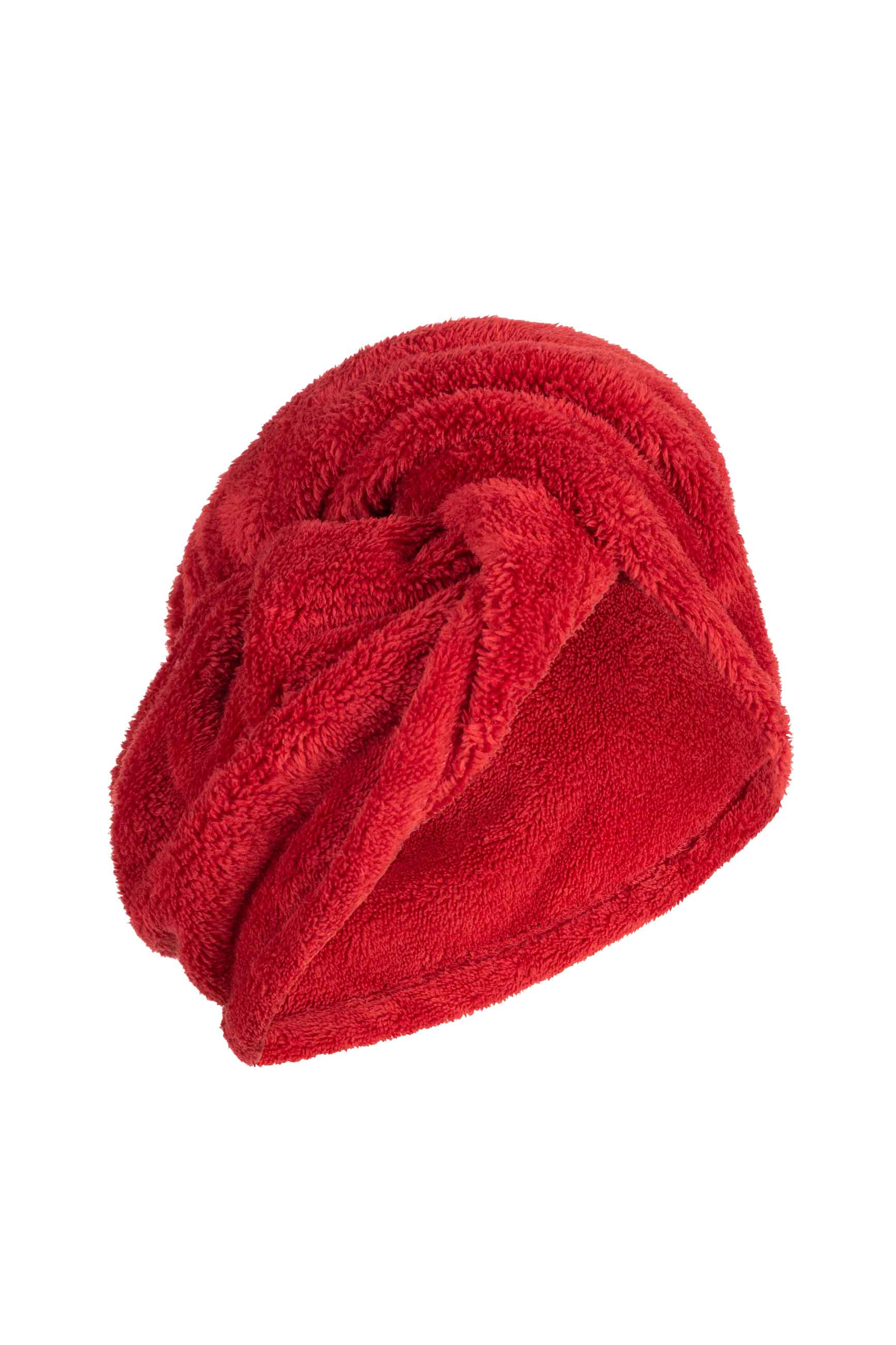 Morgenstern Haarturban Damen, Microfaser, Emma, kirschrot Morgenstern Haarturban Damen, Microfaser, Emma, kirschrot