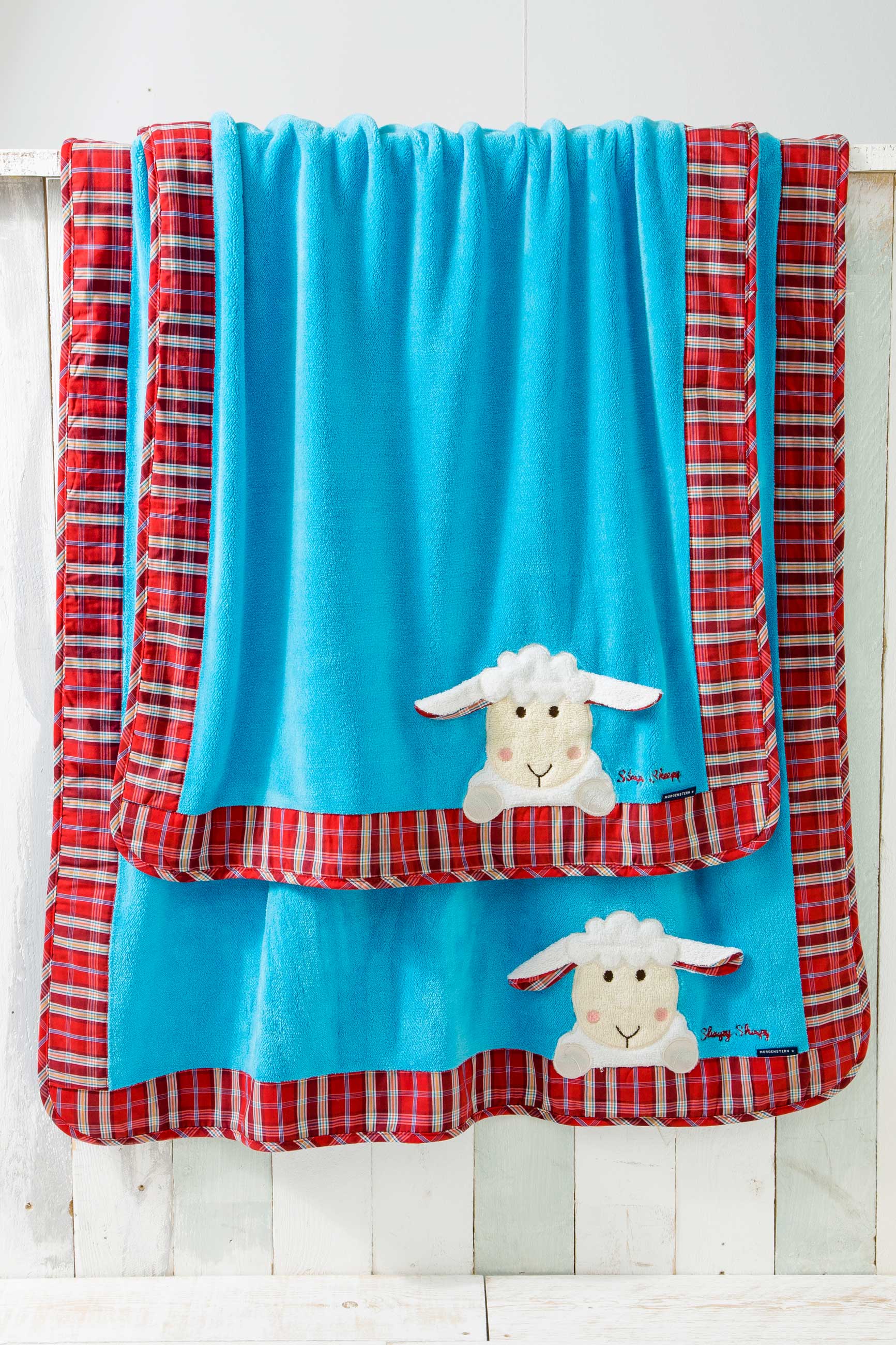 Kinder Decke Sleepy Sheepy Sweety, Morgenstern, türkis Kinder Decke Sleepy Sheepy Sweety, Morgenstern, türkis