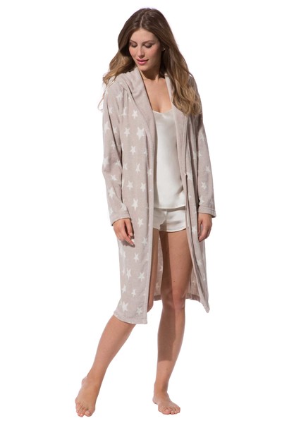 bademantel damen kurz mit kapuze frottee