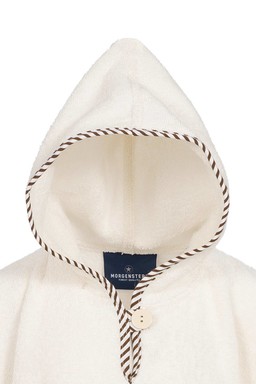 Morgenstern Badeponcho 1-3 Jahre, reine Baumwolle, Esel, natur