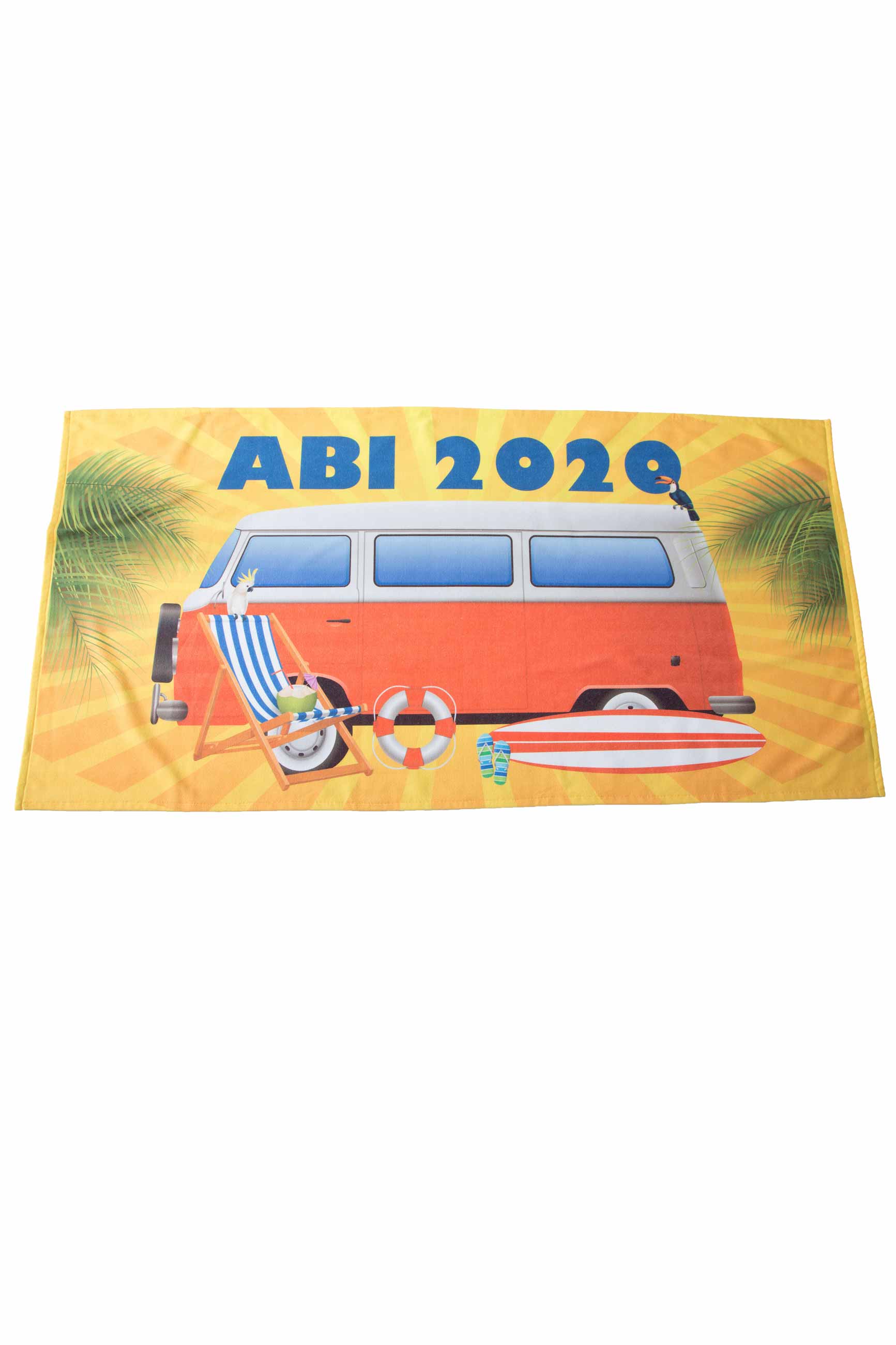 Morgenstern Strandtuch, Skylight leicht, Abitur 2020, bunt Morgenstern Strandtuch, Skylight leicht, Abitur 2020, bunt