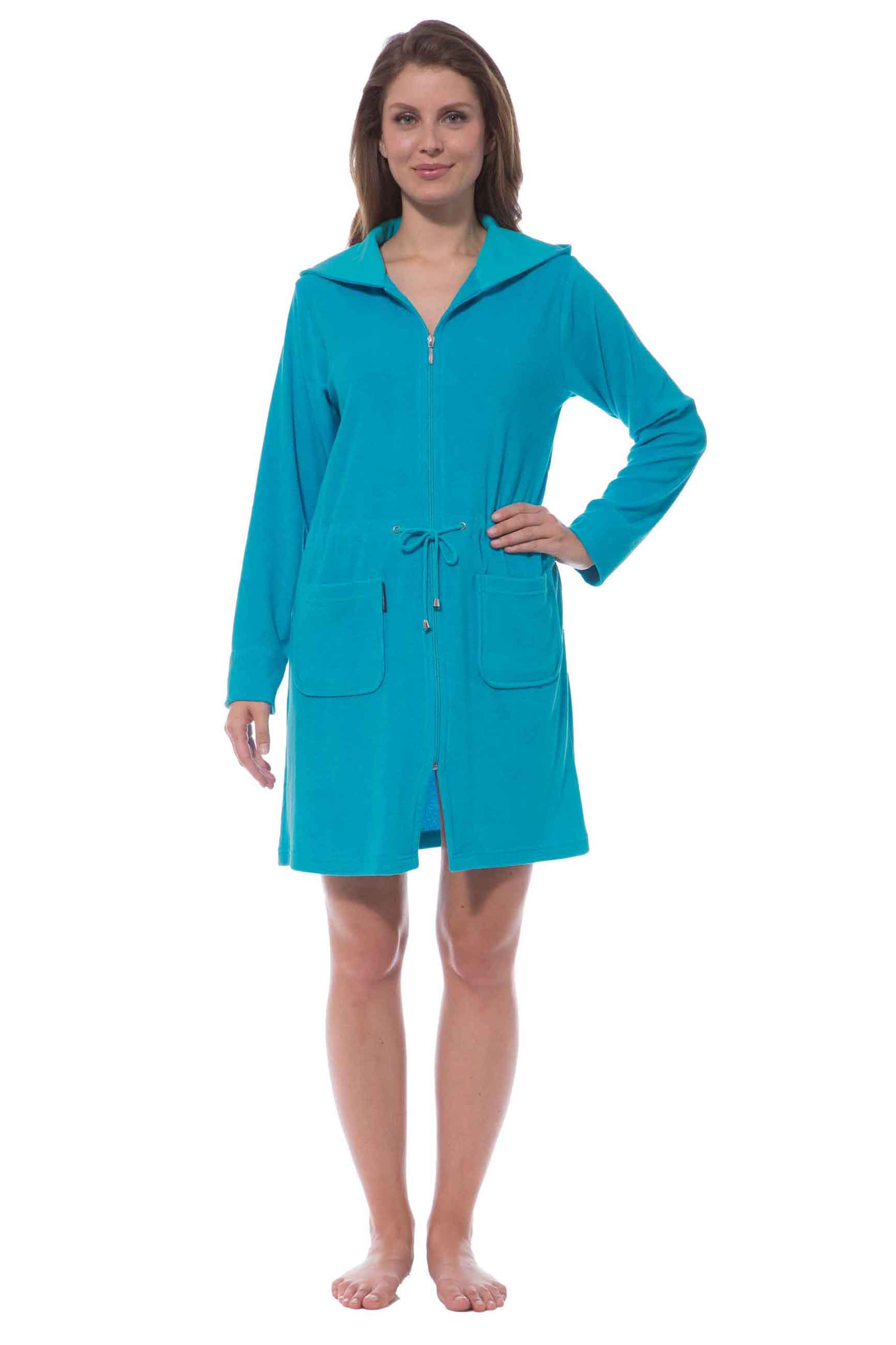 Morgenstern Parka Damen, mit Kapuze, Emily, türkis Morgenstern Parka Damen, mit Kapuze, Emily, türkis