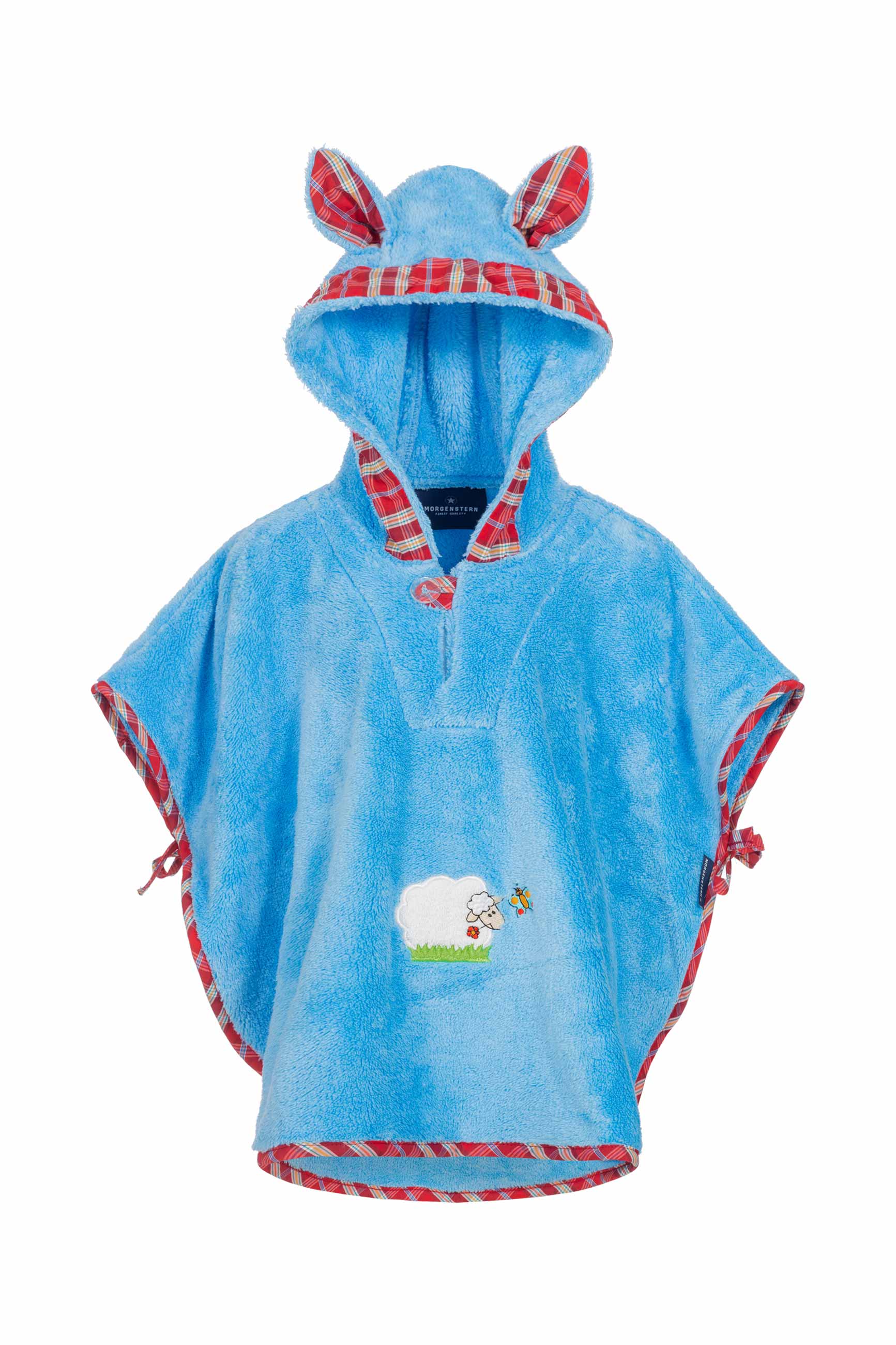 Morgenstern Badeponcho Sleepy Sheepy Schmetterling Serie, 100 % Microfaser, blau, 1-3 Jahre Morgenstern Badeponcho Sleepy Sheepy Schmetterling Serie, 100 % Microfaser, blau, 1-3 Jahre