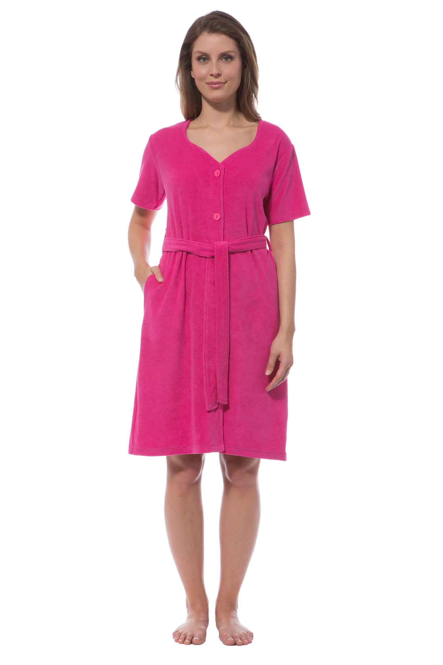 Morgenstern Strandkleid Damen, Lydia, fuchsia Morgenstern Strandkleid Damen, Lydia, fuchsia