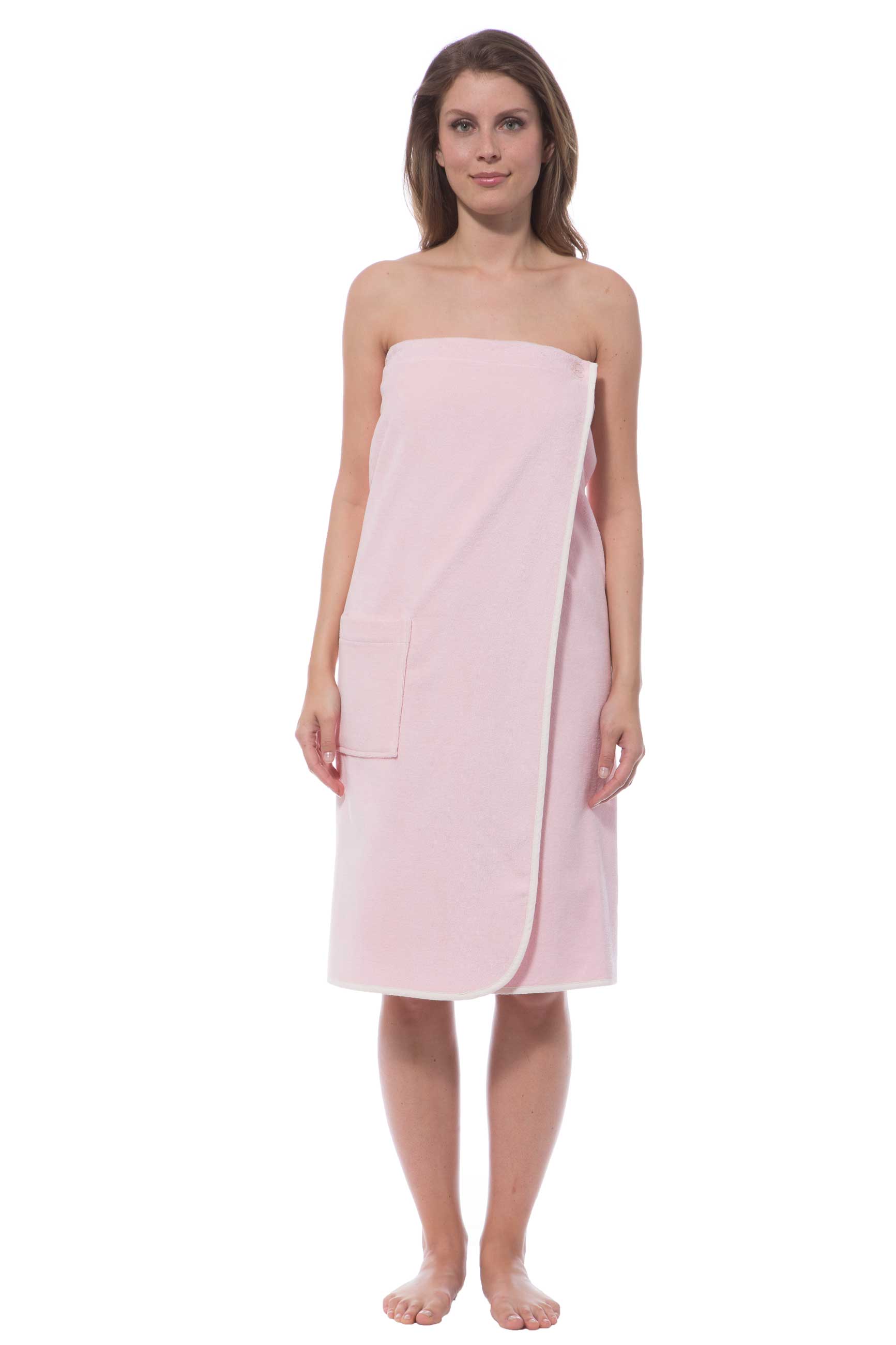 Morgenstern Damen Saunakilt, Velours, Katja, rosa Morgenstern Damen Saunakilt, Velours, Katja, rosa