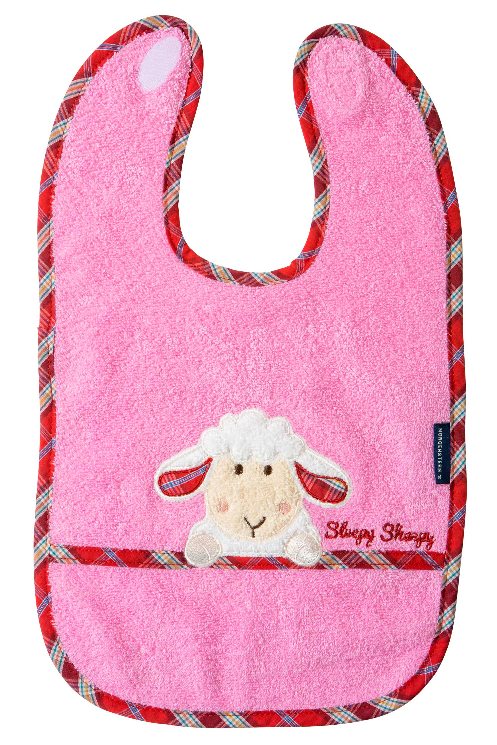 Lätzchen Sleepy Sheepy Sweety, Morgenstern, Baumwolle, rosa Lätzchen Sleepy Sheepy Sweety, Morgenstern, Baumwolle, rosa