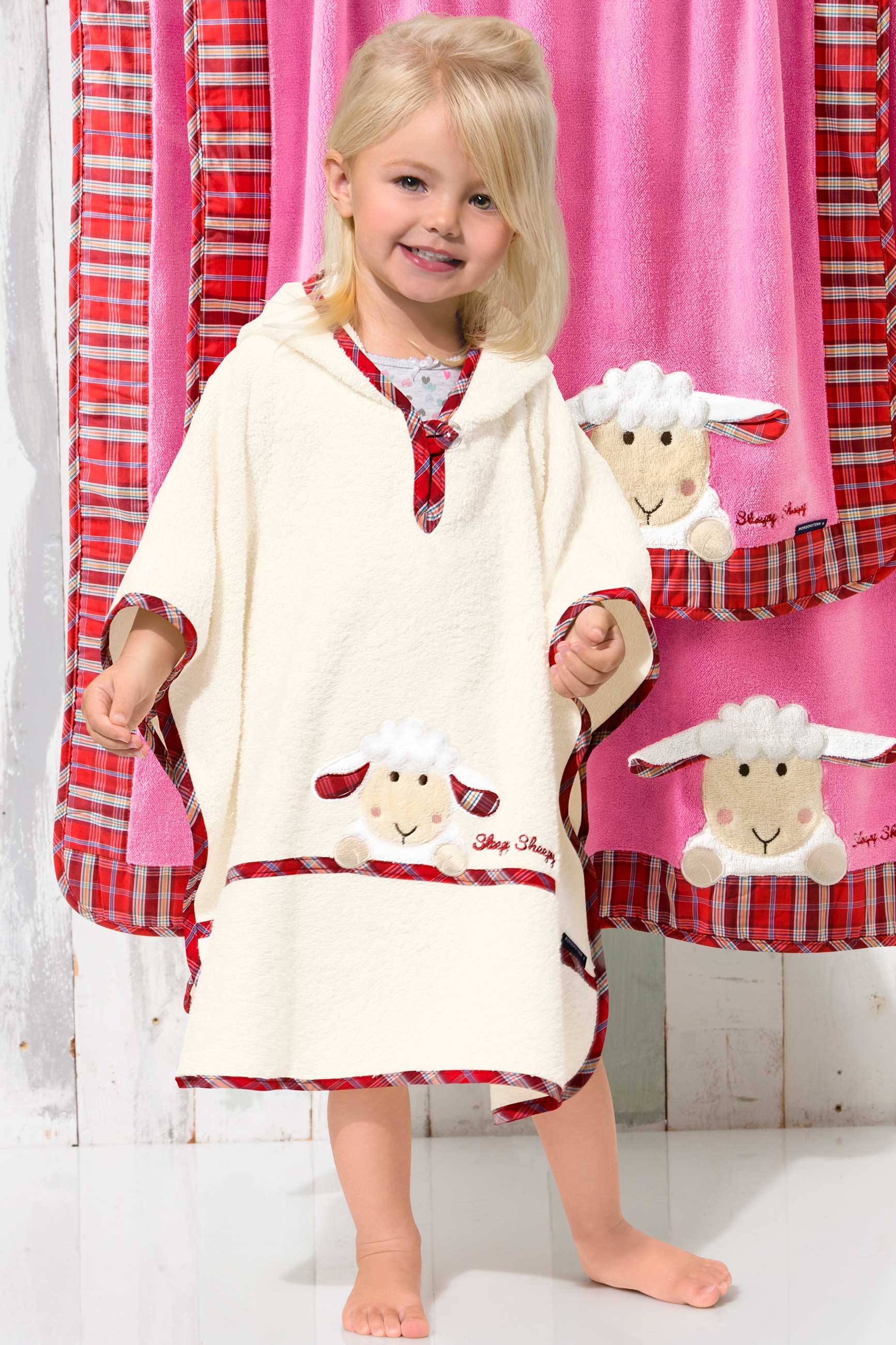 Morgenstern Badeponcho 1-3 Jahre, reine Baumwolle, Sleepy Sheepy, natur Morgenstern Badeponcho 1-3 Jahre, reine Baumwolle, Sleepy Sheepy, natur