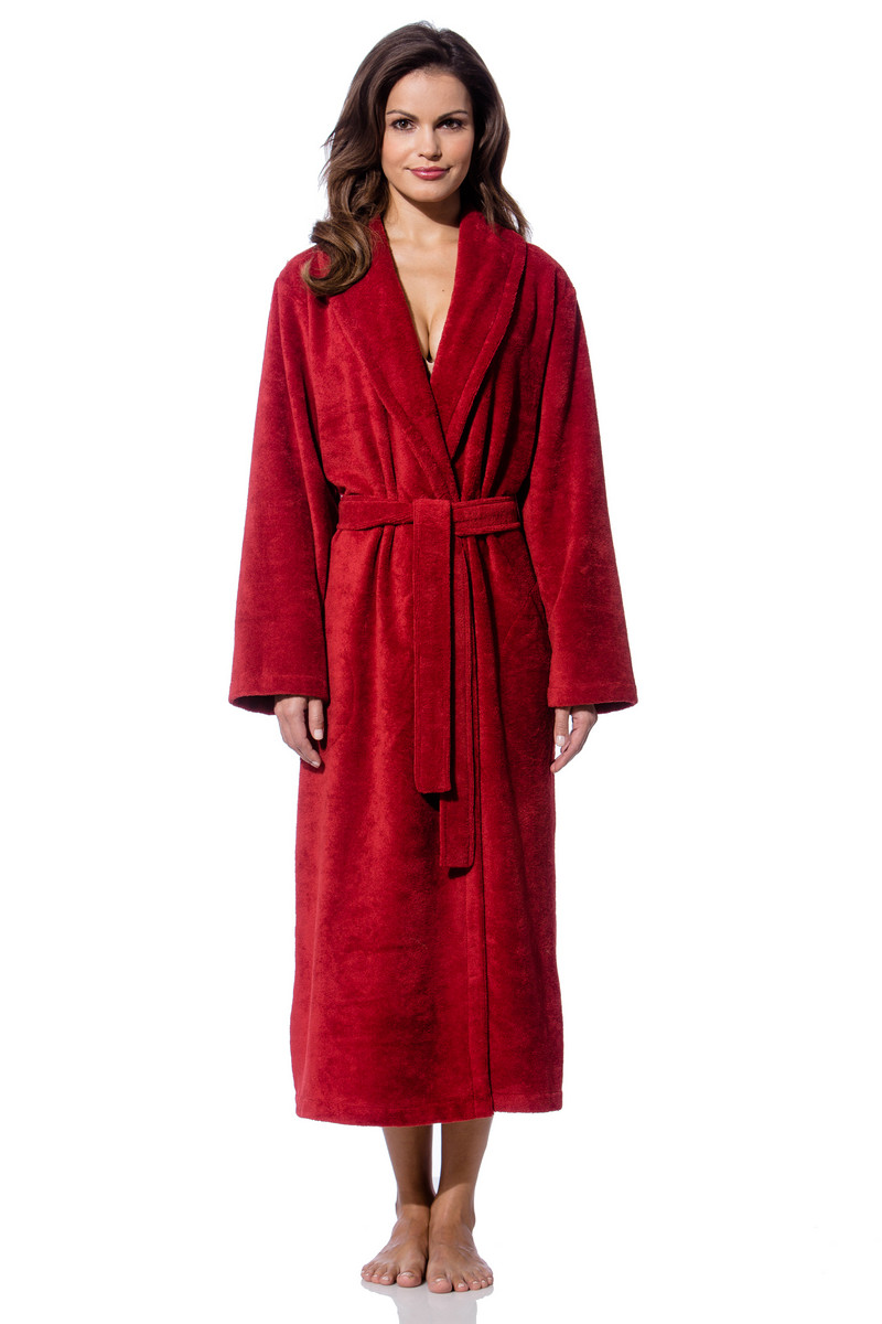 bademantel damen schalkragen