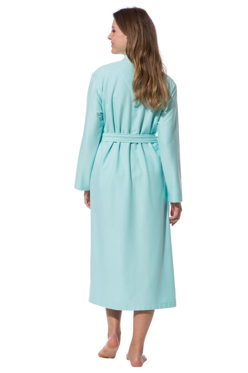 bademantel damen mint