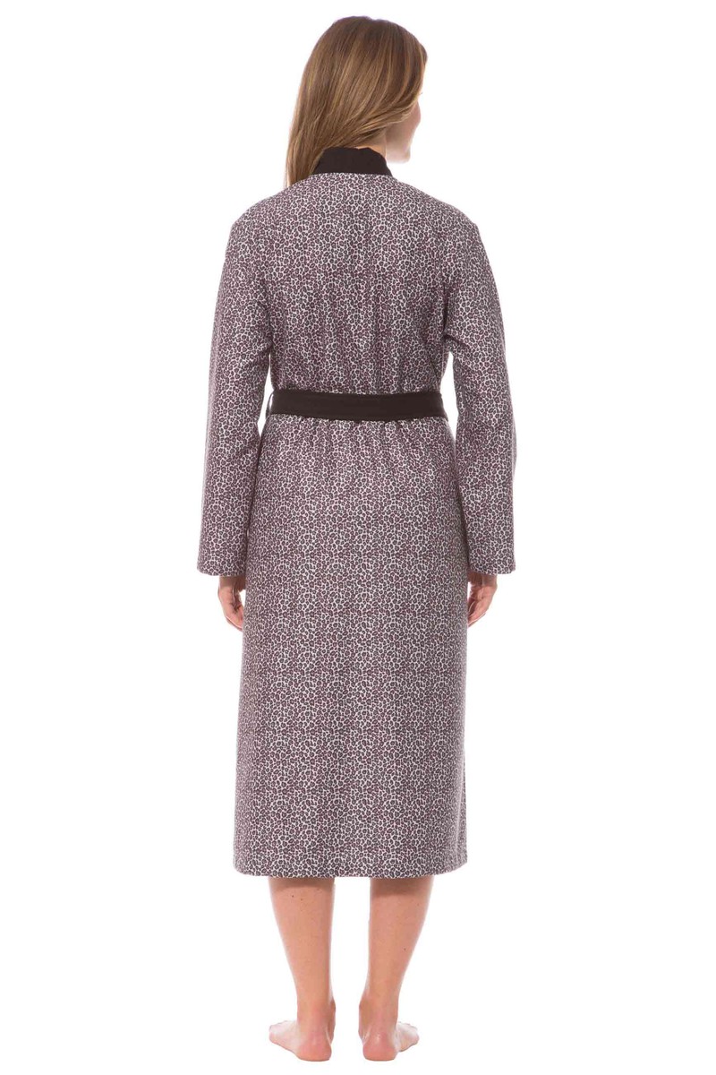 bademantel damen leopard