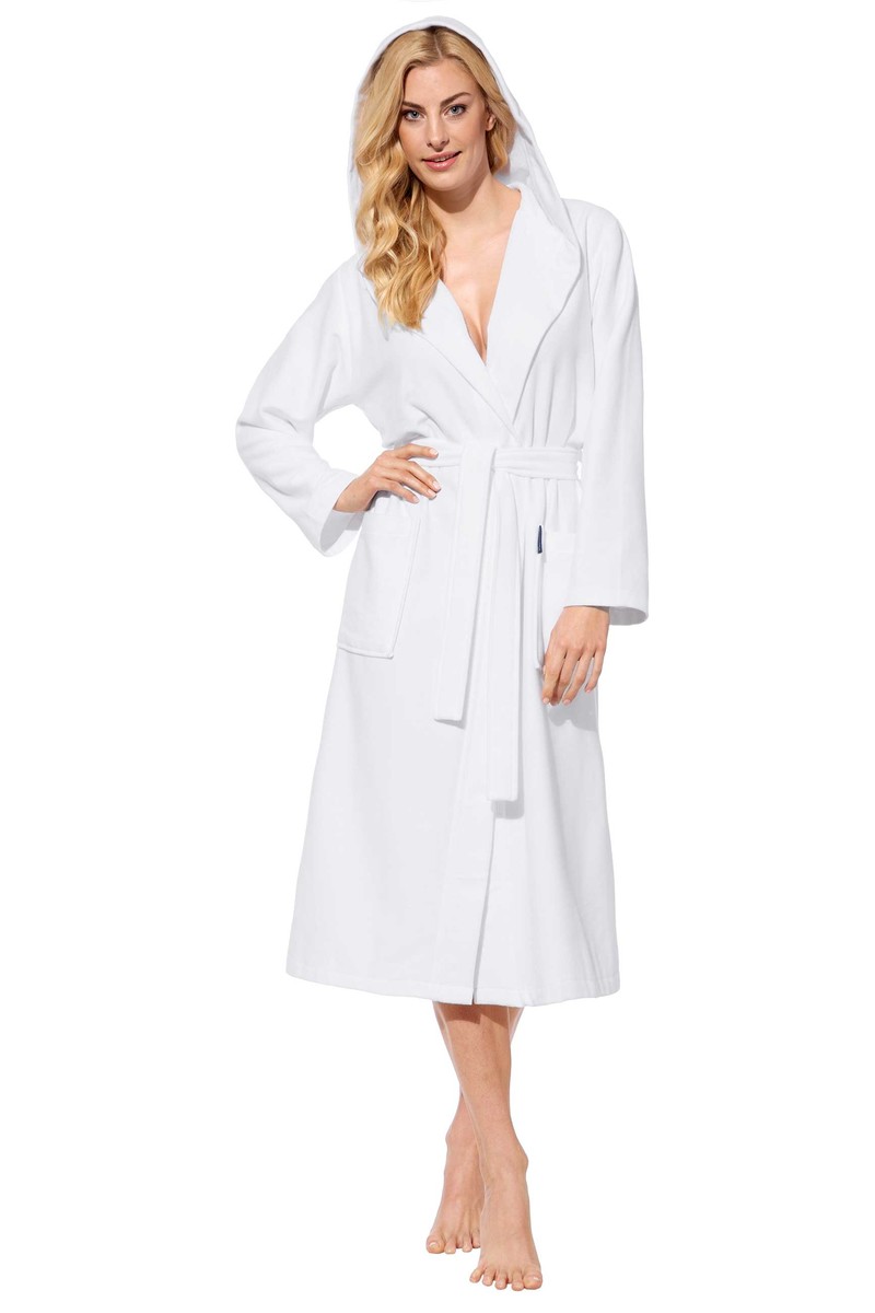 bademantel damen mit kapuze leicht