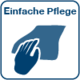 einfache Pflege