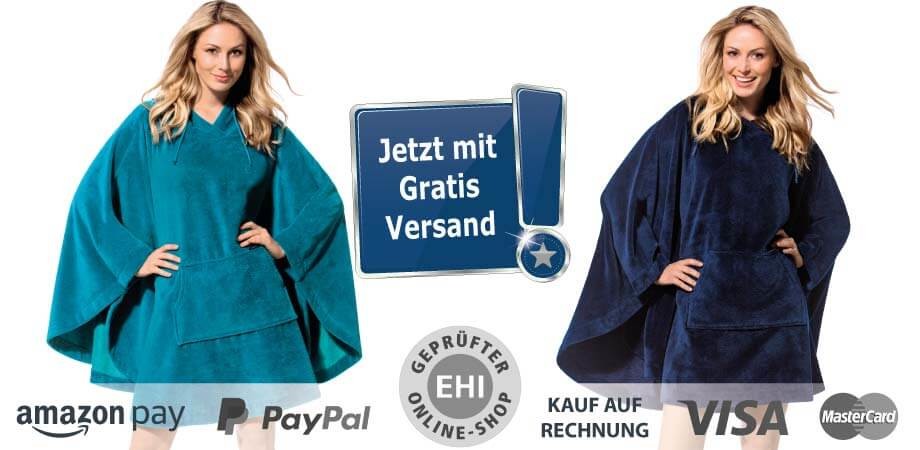 Damen Poncho