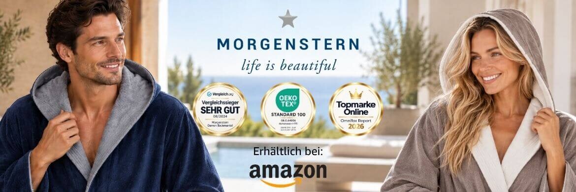 Bademantel Morgenstern